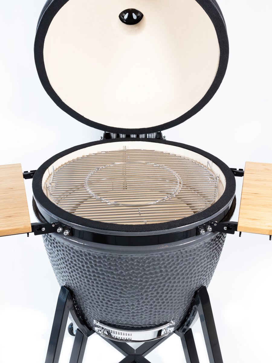 Grill Guru Kamado Barbecue Original XL ø56cm / ø22,05inch - Compleet - Grijs – foto 5