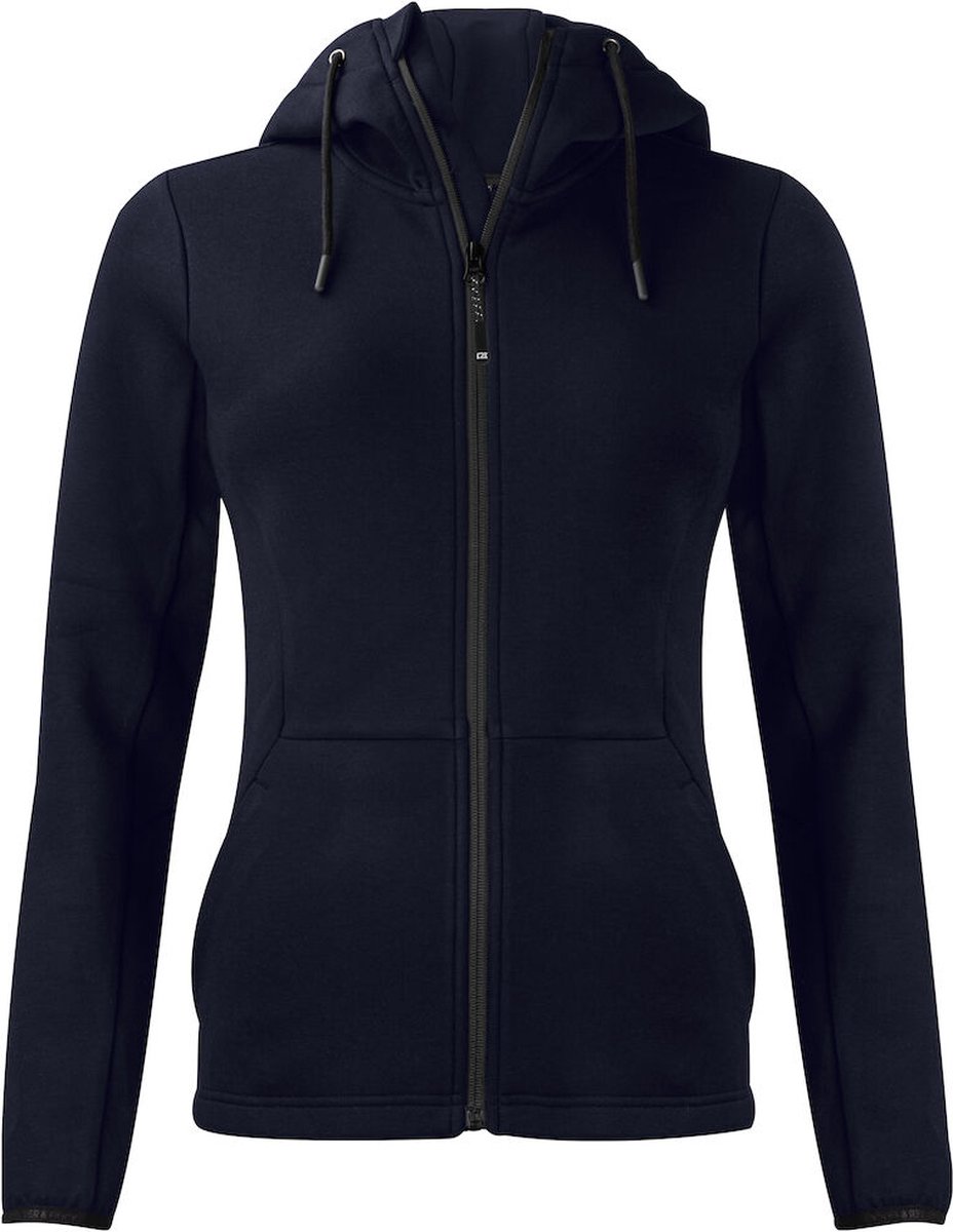 Cutter & Buck Pemberton Hood FZ Dames 358419 - Dark Navy - 42/XL