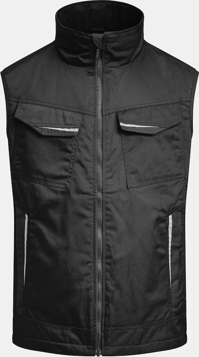 Jobman 7517 Service Vest Lined 65751720 - Zwart - XS