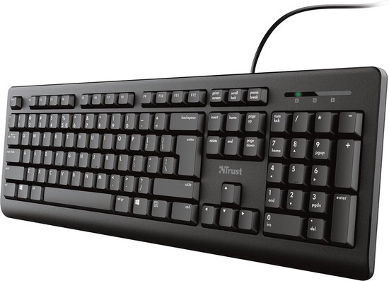 Trust Primo - Bedraad Toetsenbord - Qwerty - Zwart