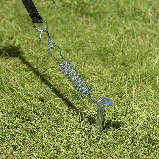 Your GEAR Storm Kit – Sangle Tempête Pour Auvent – Accessoires De Camping-car – Protection Contre Les Tempêtes Pour Caravane, Auvent, Auvents – Avec 2 Piquets, 2 Protections D'angle, Ressort De