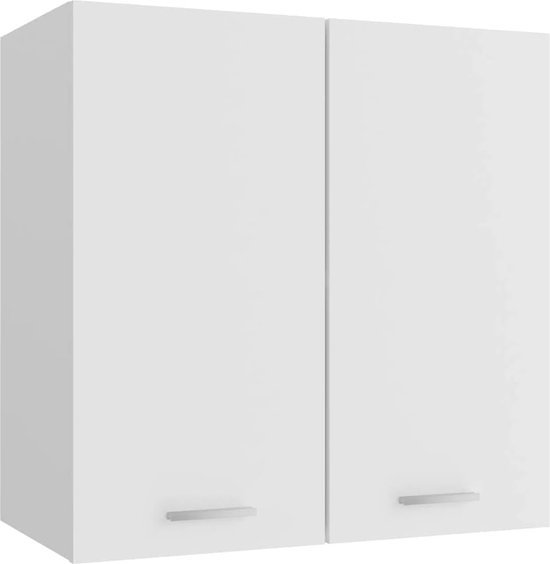 VidaXL wandkast - afgewerkt hout, Sonoma-eik kleur, 60 x 31 x 60 cm | Opbergkasten VidaXL wandkast - afgewerkt hout, Sonoma-eik kleur, 60 x 31 x 60 cm | Opbergkasten