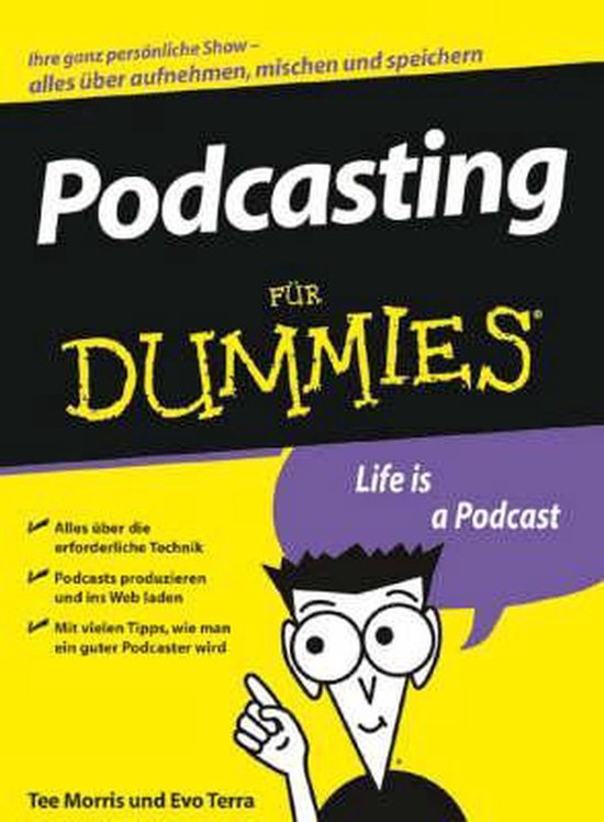 Podcasting Fur Dummies - cover