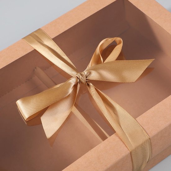 We Moment Zone Pack of 8 Cake Kraft Paper Gift Box with