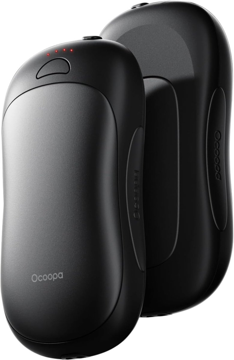 Goedkoopste Oplaadbare Magnetische Handwarmer met 5000mAh - Duurzaam en Herbruikbaar met 4 Warmteniveaus