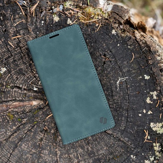 Étui portefeuille Spacecase pour Samsung Galaxy A50 Blauw