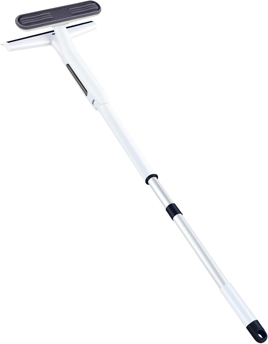 Goedkoopste Rode Hoorn Raamwisser met Draaibare Kop en Microvezel Reiniger 40 inch