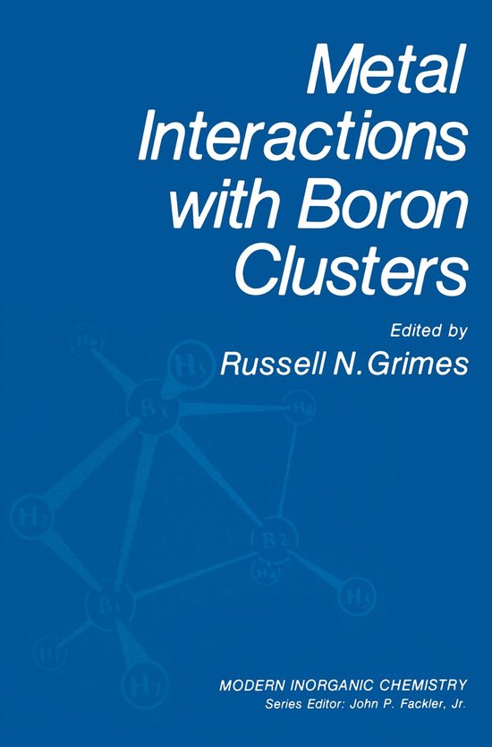 Metal Interactions with Boron Clusters - cover