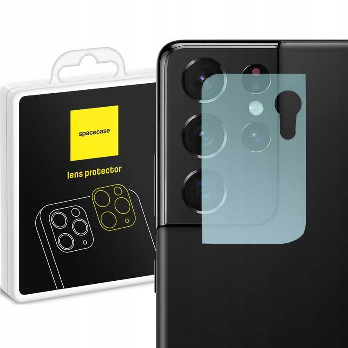 Spacecase Cameraglas Van Gehard Glas Voor Samsung Galaxy S21 Ultra