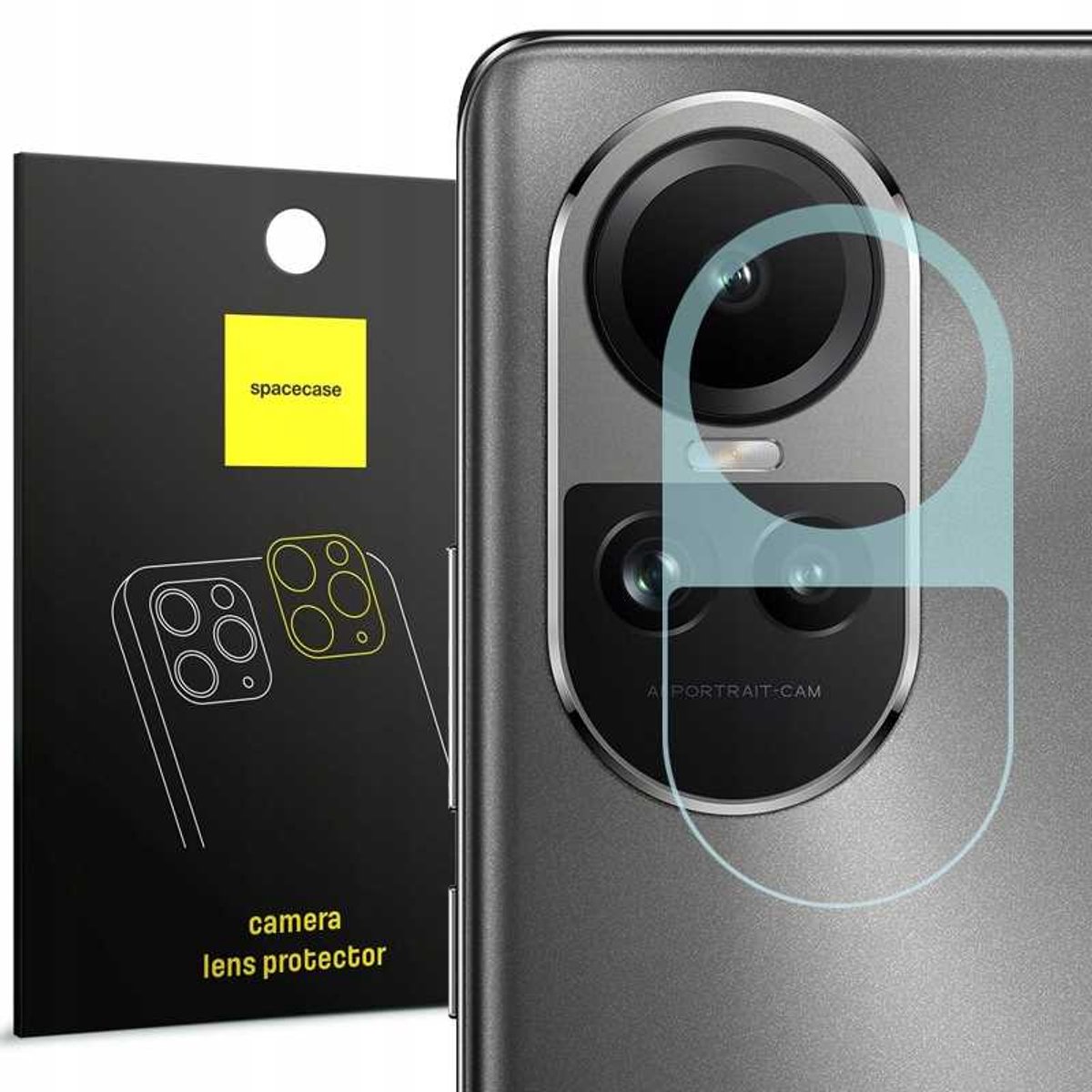 Spacecase Gehard Glas Voor Oppo Reno 10/10 Pro 5G Cameraglas