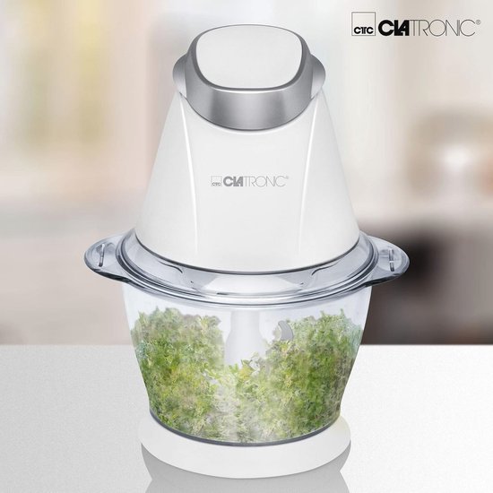 Multifunctionele Hakmolen en Ice Crusher - 2-in-1 Keukenapparaat - 250 Watt, Wit — afbeelding 2