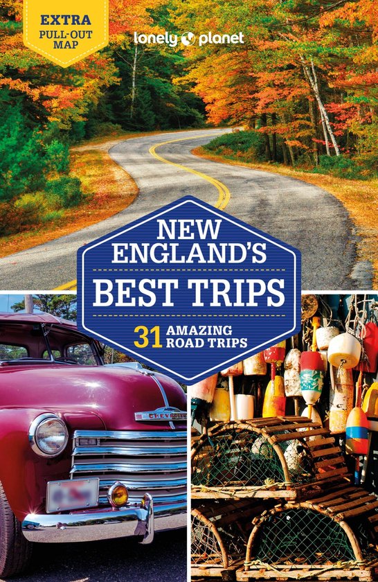Road Trips Guide- Lonely Planet New England's Best Trips - cover
