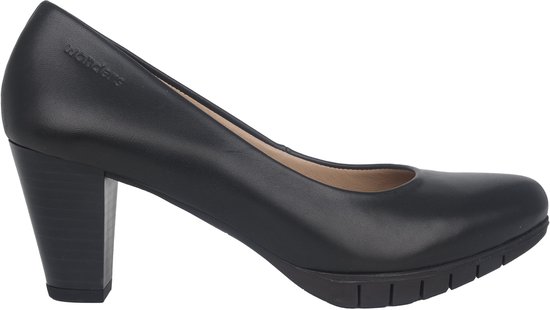 Wonders Lucy - dames pump - Zwart - maat 37 (EU) 4 (UK)