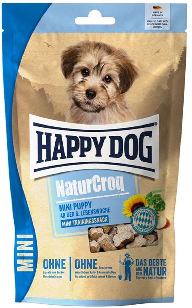 Happy Dog - NaturCroq Mini Puppy Snack 10x100g - Puppy