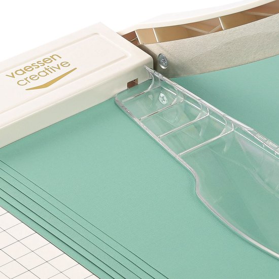 Vaessen Creative Coupe-papier guillotine 30cm Blanc cassé