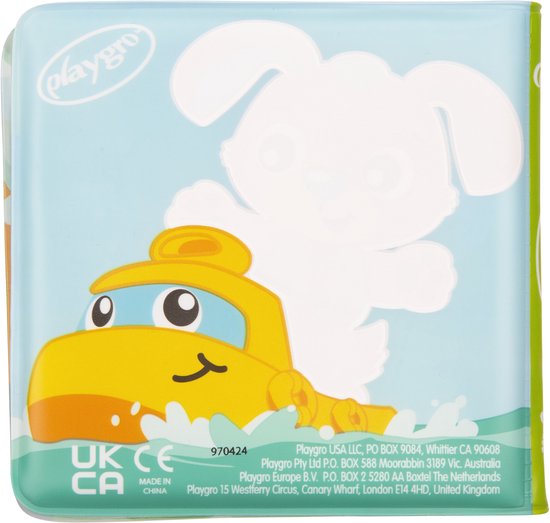 Playgro- Magisch Water Boek - Badboekje - Waterspeelgoed - Baby - Baby Boek - badboekje baby - speelgoed 1 jaar - waterspeelgoed baby - Waterspeelgoed Peuters van Playgro — afbeelding 5