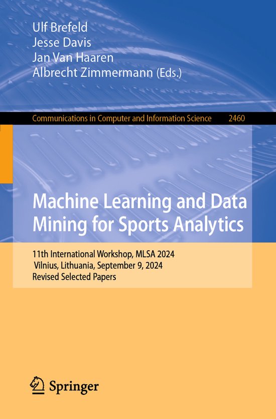 Communications in Computer and Information Science2460- Mach ... - cover