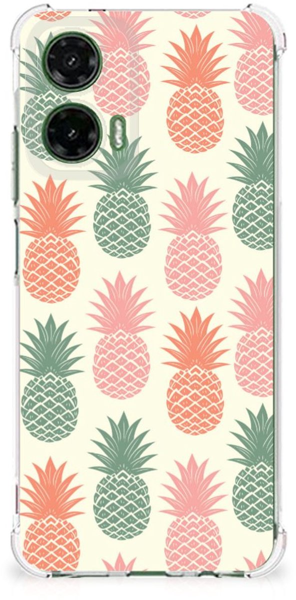Motorola Moto G35 Beschermhoes Ananas