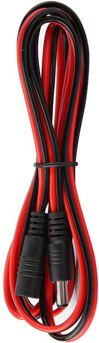 Male to Female Power Cable - 5A 60W - Copper Clad Aluminum - Good Conductivity - LCD Monitor Laptop Vehicle Electronics .