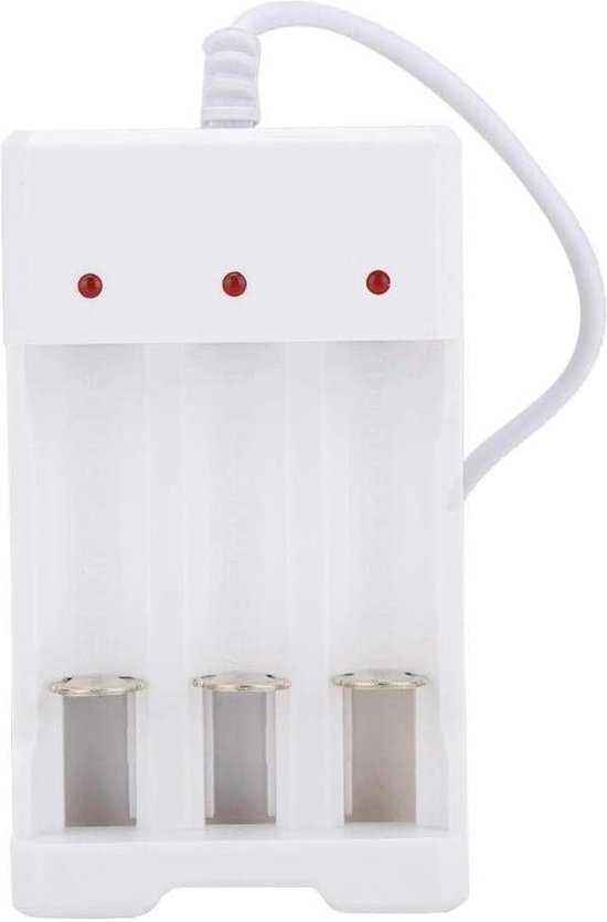 Duurzame batterij USB-oplader - 220-240V 50/60Hz ABS ith USB-stekker voor AA AAA oplaadbare batterijen - oplader voor laptop Power Bank .