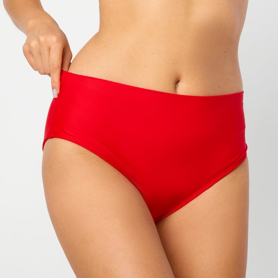 Bellivalini Dames Zwembroek - Bikinibroekje - Elastische tailleband - Polyamide & Elastaan – Zwart – L - BLV-VO-M72W