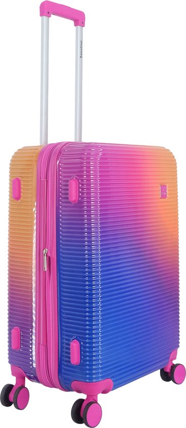 Saxoline - Twist | Chariot Valise Rigide - Medium - Fuchsia - Fuchsia