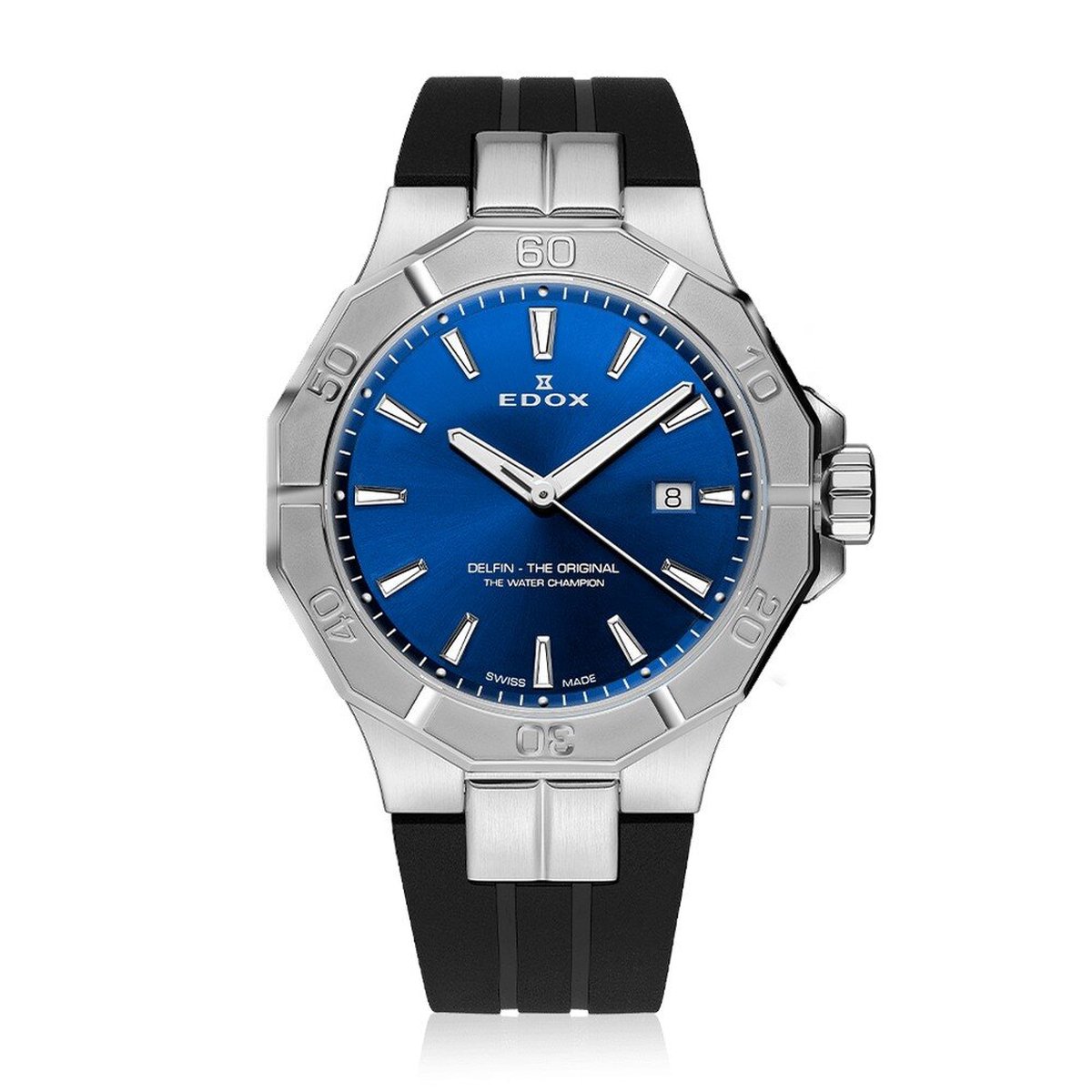 EDOX Delfin The Original 53021-3CA-BUIN mannen horloge