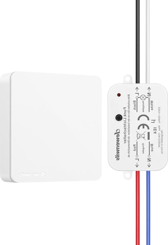 Led Dimmer DELPHI Weiß 230 V 3-35W Für Led Lampen Unterputz Inkl Rahmen