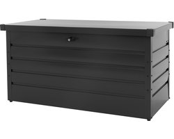 Ondersteuningsbox 350L 120x56,5x63 cm Antraciet Metaal ML-Design