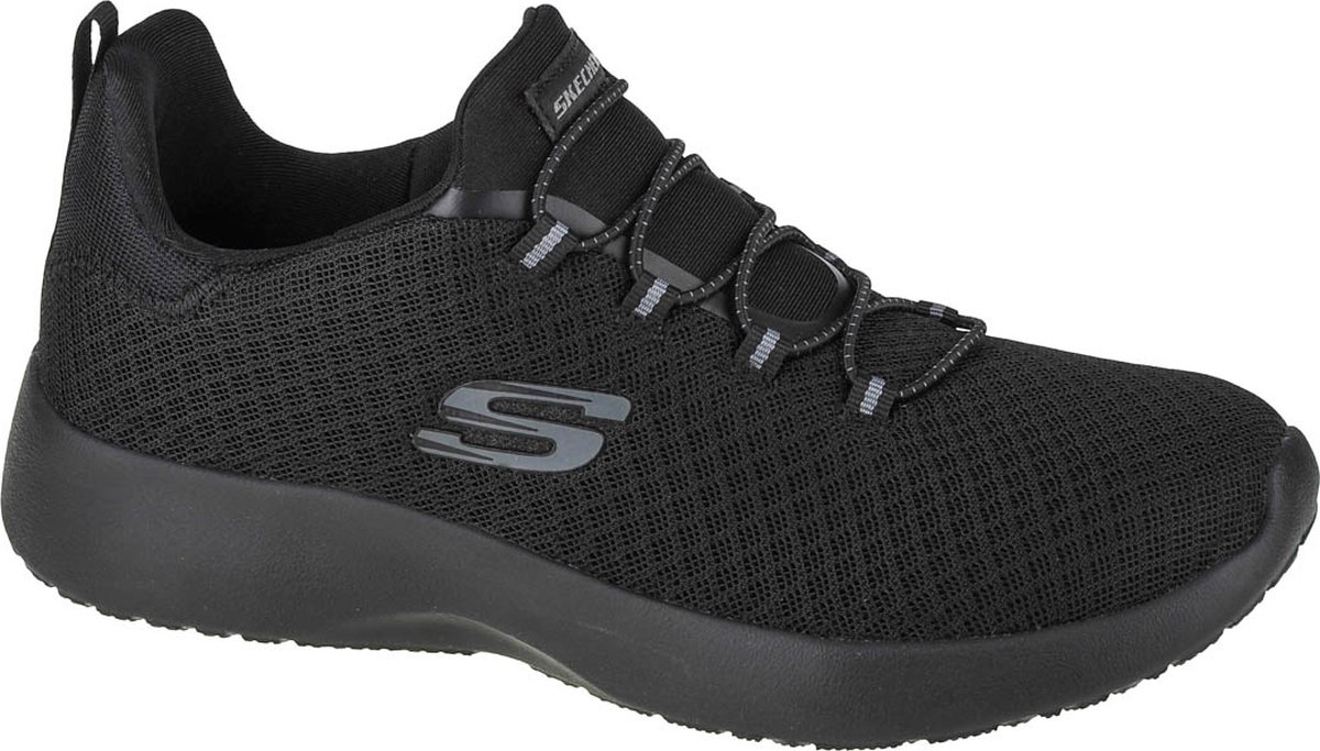 Skechers Dynamight 12119-BBK Vrouwen Zwart Trainingschoenen