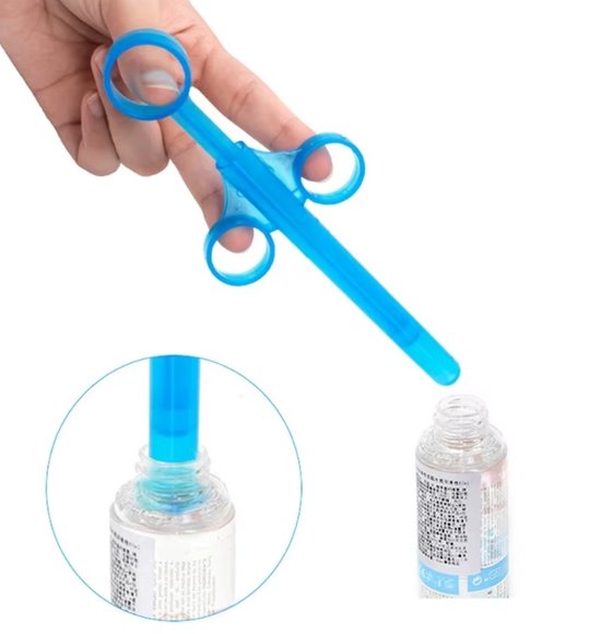 Actie4you® - Glijmiddel injector - Lubricant - Anaal douche - Vaginaal - Schoonmaken - Sex - Seks - Spuit - Inbrengen