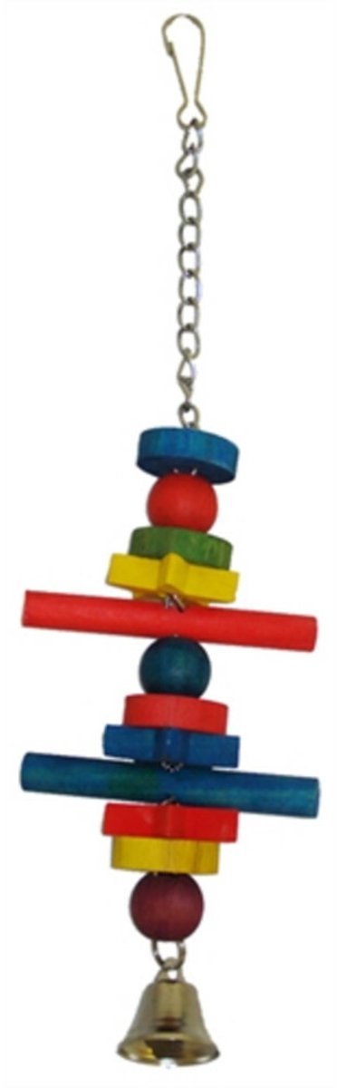 Happy Pet Vogelspeeltje Shootingstar Hout - 31X8X3 CM