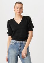 Minus Kesha Knit Pullover Truien & vesten Dames - Sweater - Hoodie - Vest- Zwart - Maat XXL