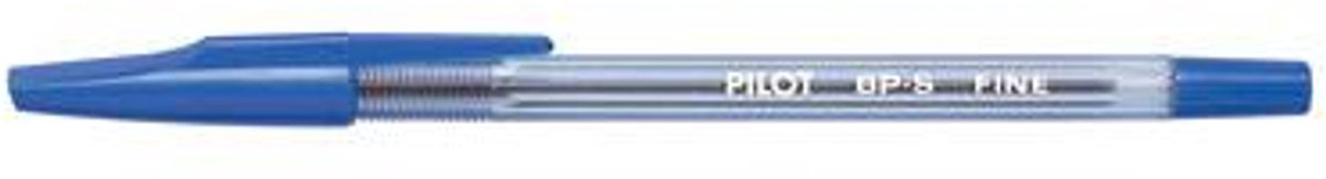 Balpen pilot bp-s matic f blauw | 12 stuks