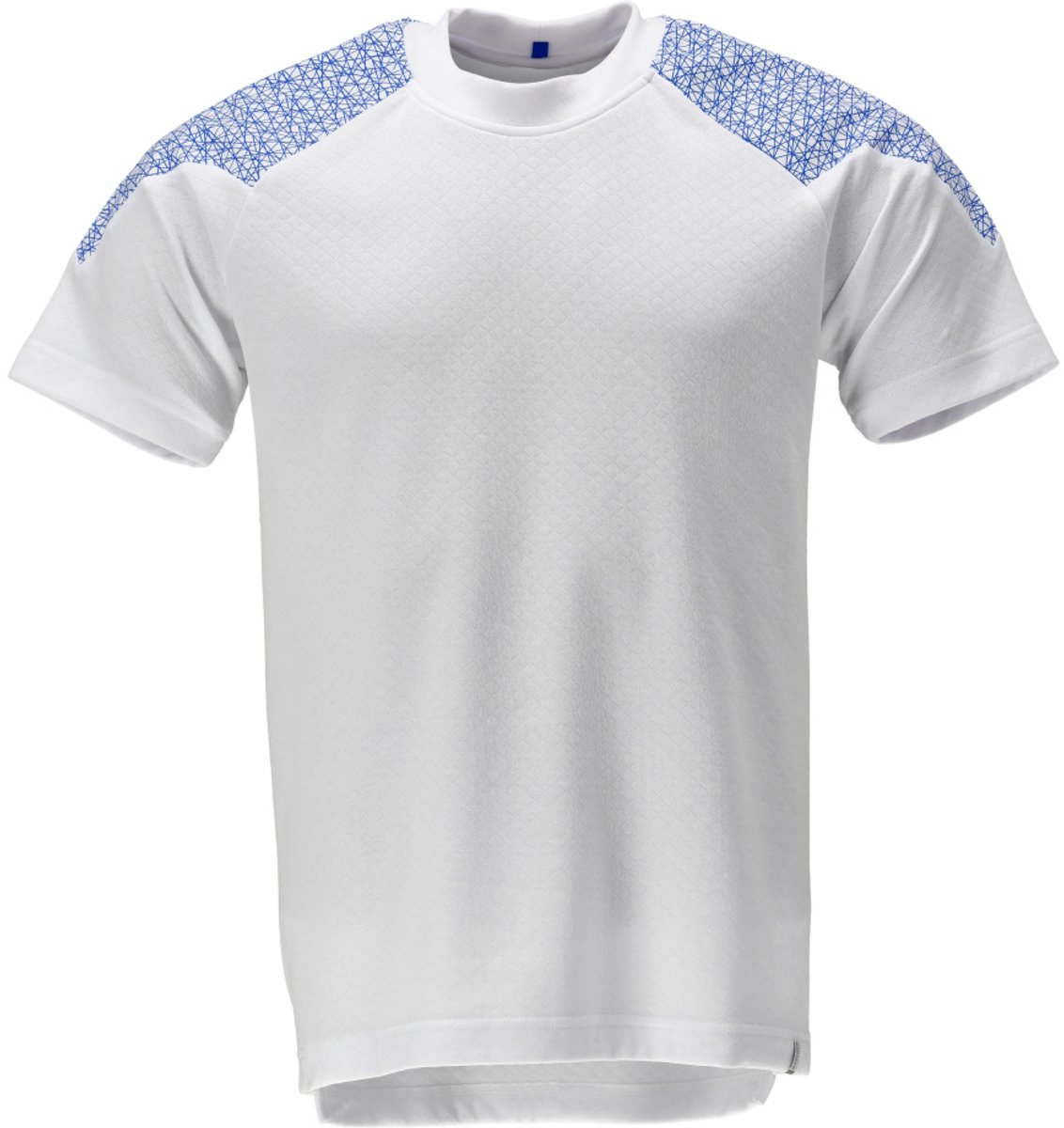 Mascot Food & Care T-shirt, met korte mouwen 20082-933 - wit/helder blauw - 5XL