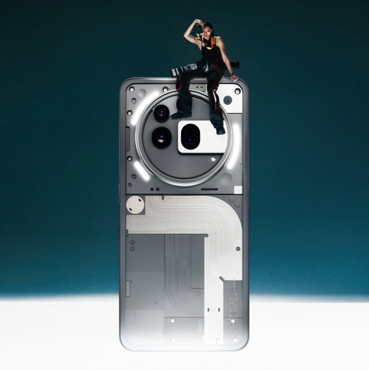 Nothing Phone (3a) Pro - 12/256GB - 5G - Grijs – foto 3