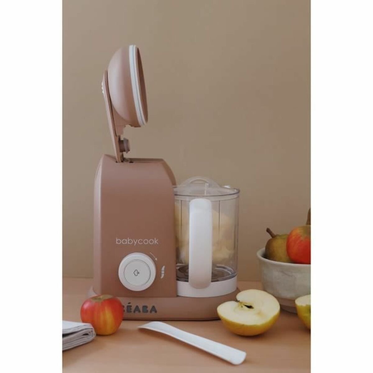 Afbeelding 3 van BEABA EXCLUSIEF - Babycook solo - 4 in 1 babyrobot - Kookplaat-mixer - Pralin