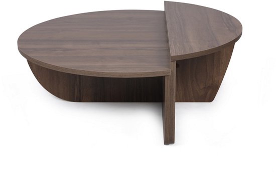 Emob - Table basse - Marron - 90x60x35 cm