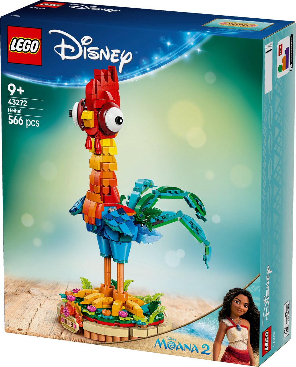 LEGO Disney Vaiana 2 Heihei - 43272 — afbeelding 16