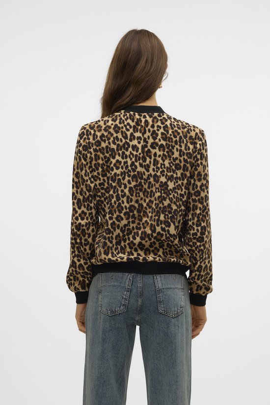VERO MODA Dames VMCOCO L/S Bomber GA NOOS korte jas, Silver Mink, XS, silver mink, XS