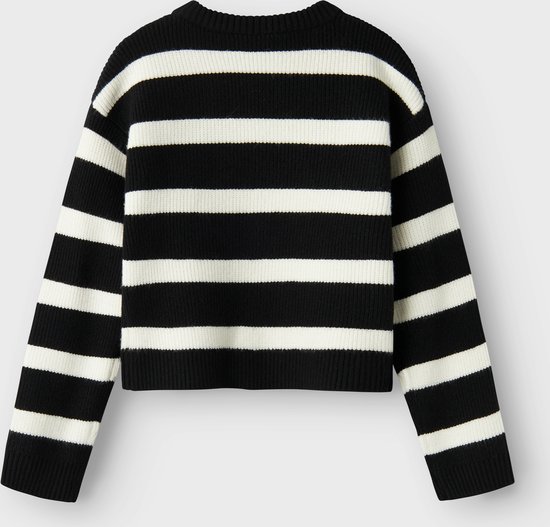 Name It kids meisjes trui NILLA Black Regular Fit