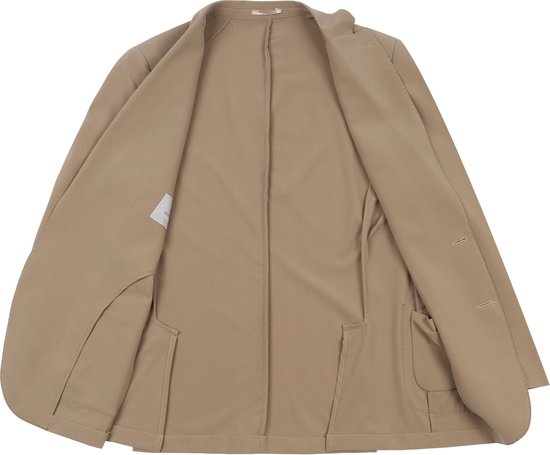 Suitable Travel Tech Kostuum Beige - Maat 50 - Heren