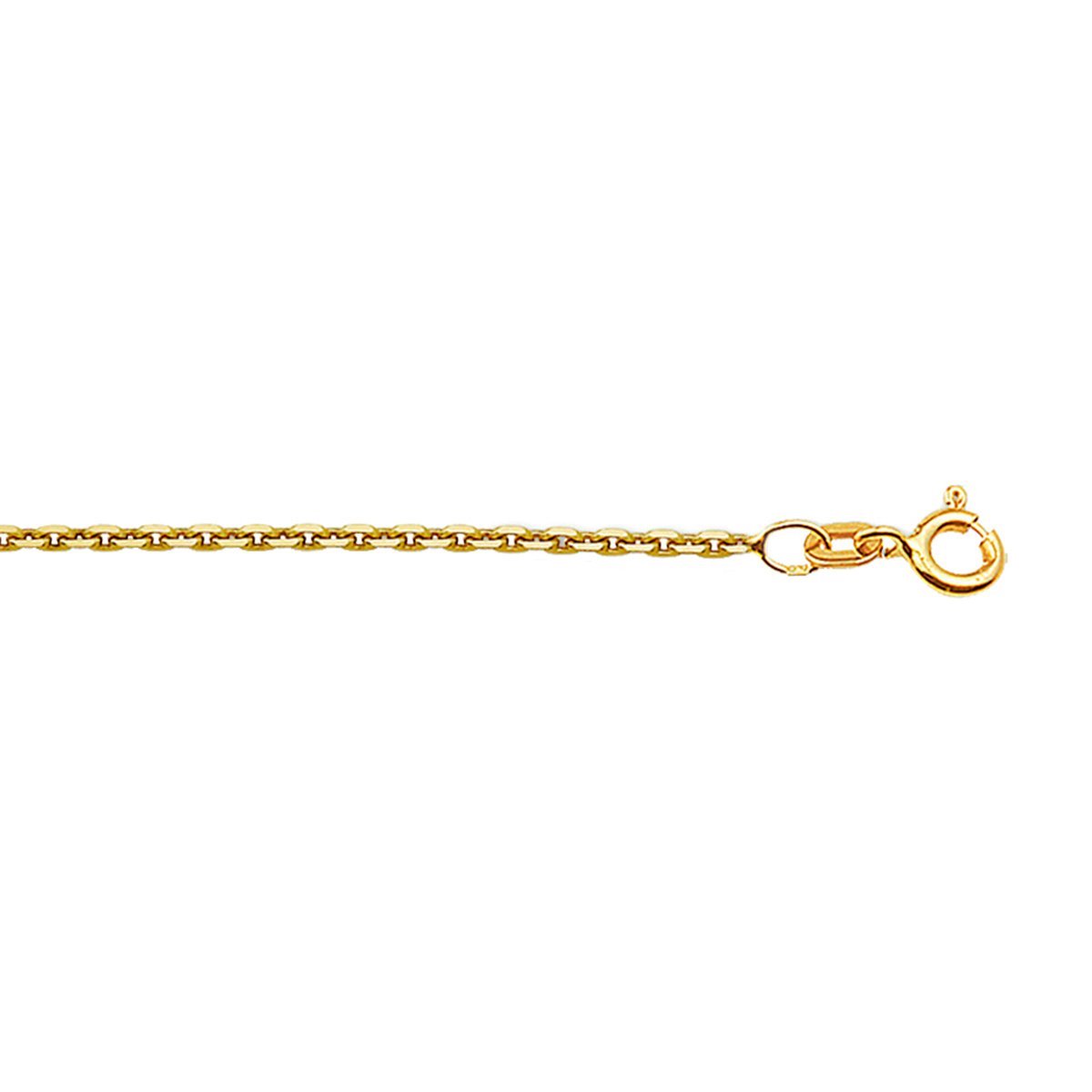 Doublé 10/000 Collier anker gediamanteerd 1 3101028 50