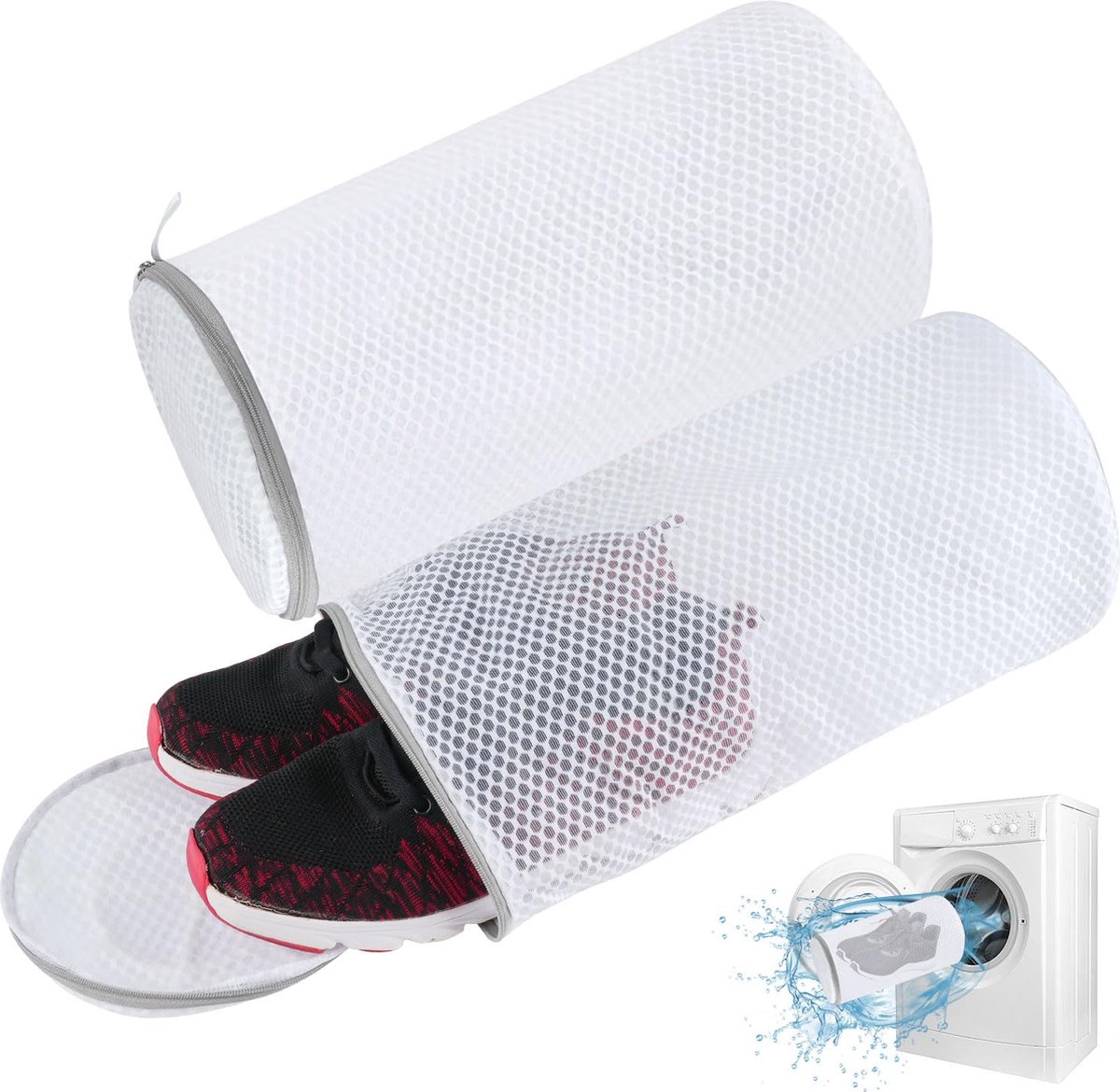 La'Moussawi ® Herbruikbare Schoenwaszakken voor Optimale Reiniging in de Wasmachine