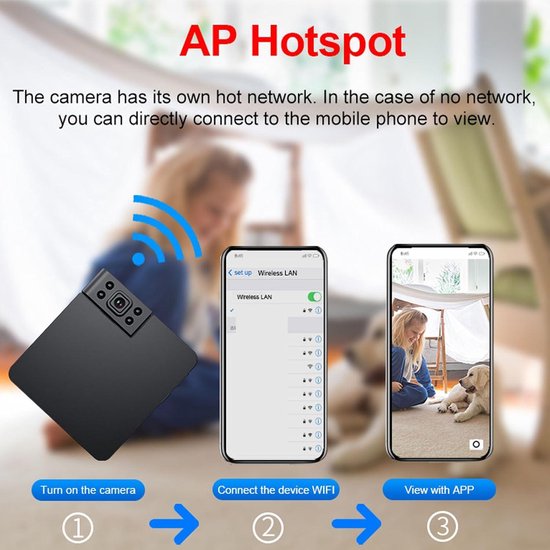 VBESTLIFE Caméra de Fenêtre 2K, Caméra Dôme Intérieure WiFi 5G et 2,4
