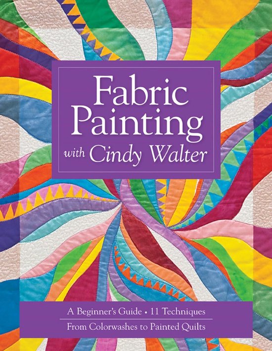Fabric Painting with Cindy Walter - cover