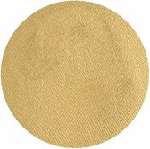 Superstar grimeer schmink - goud - 16 gram - carnaval/verkleed thema - kinderen/volwassenen