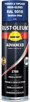 Rust-Oleum Grondverf & Lak in 1 spuitbus BLAUW - RAL5010