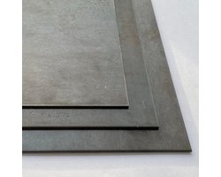 Staal vlakke plaat - 4mm, 400x200mm