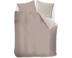 Riviera Maison Twisted dekbedovertrek - Tweepersoons - 200x200/220 - Zand